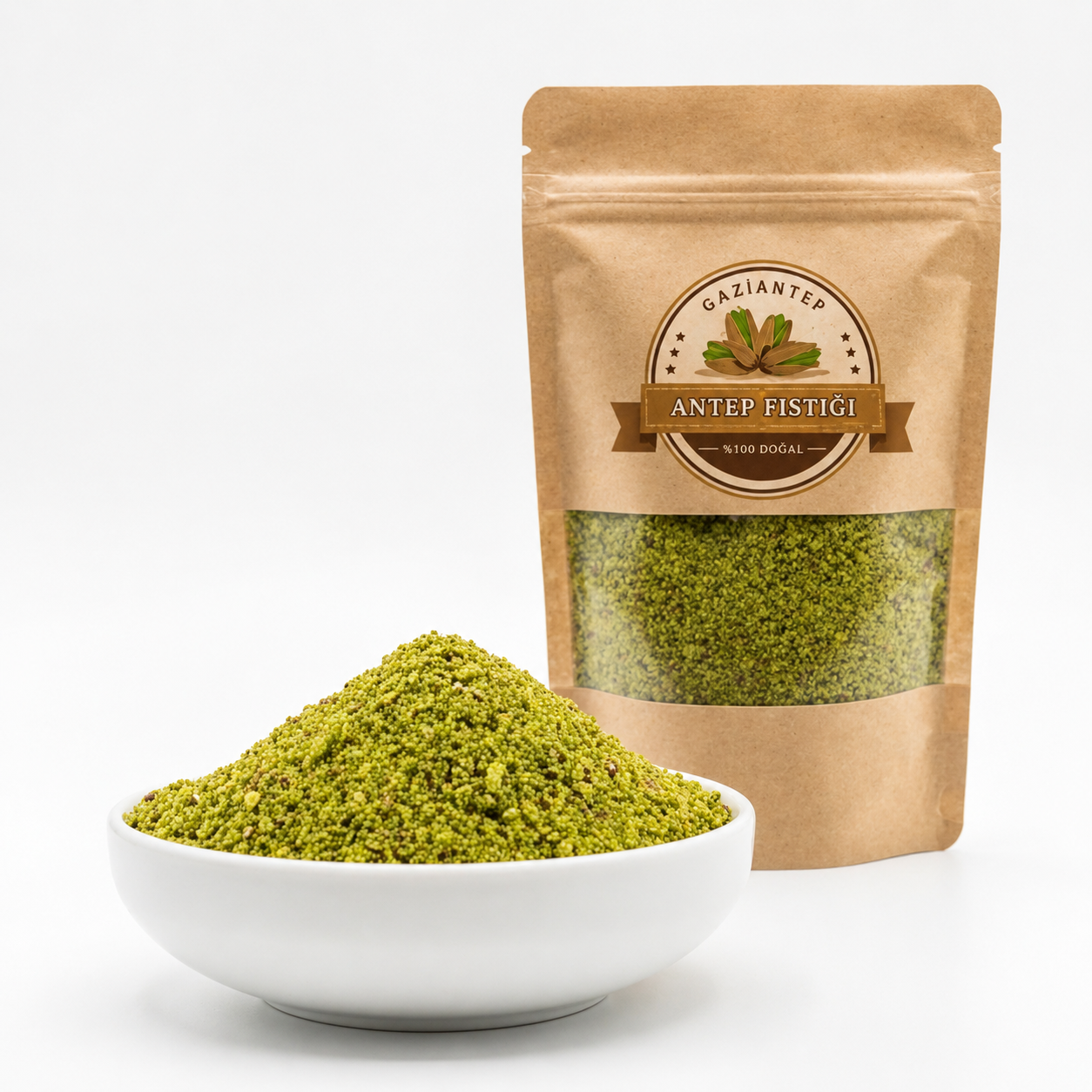 1kg - Çekilmiş Toz Antep Fıstığı